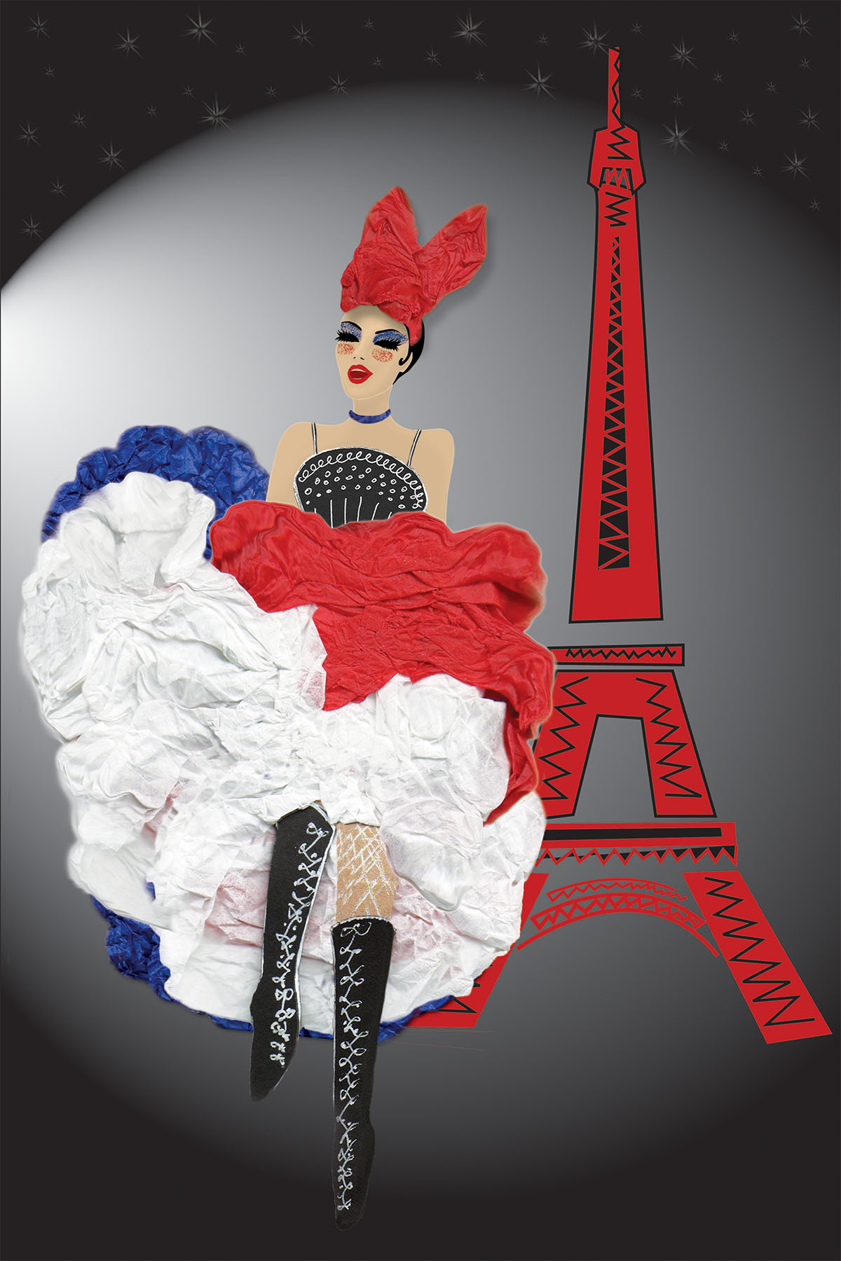 Cancan A Paris - La Cancan by Nathalie Boyer